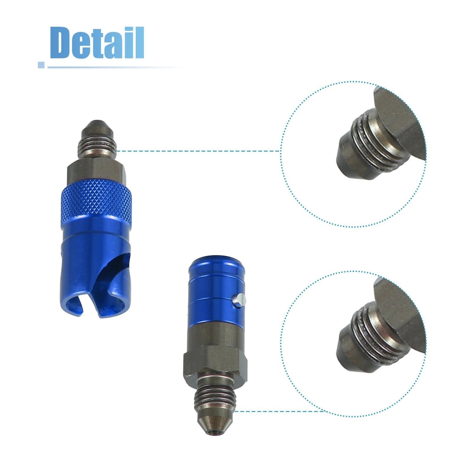 3AN Quick Release Disconnect Dry Break Coupling Fitting for Car Motorcycle
