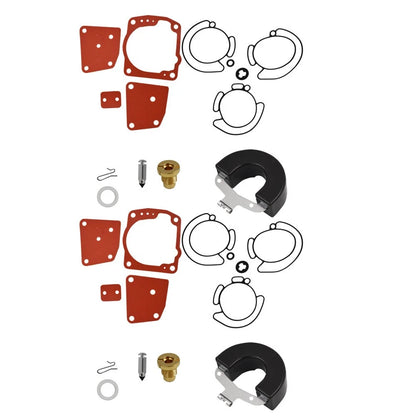 2X Carburetor Rebuild Kit for Johnson Evinrude V4 V6 (90-175 HP)