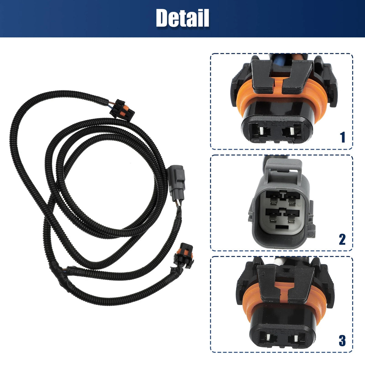 Fog Light Wiring Harness for Ram 1500 (68197065AA)