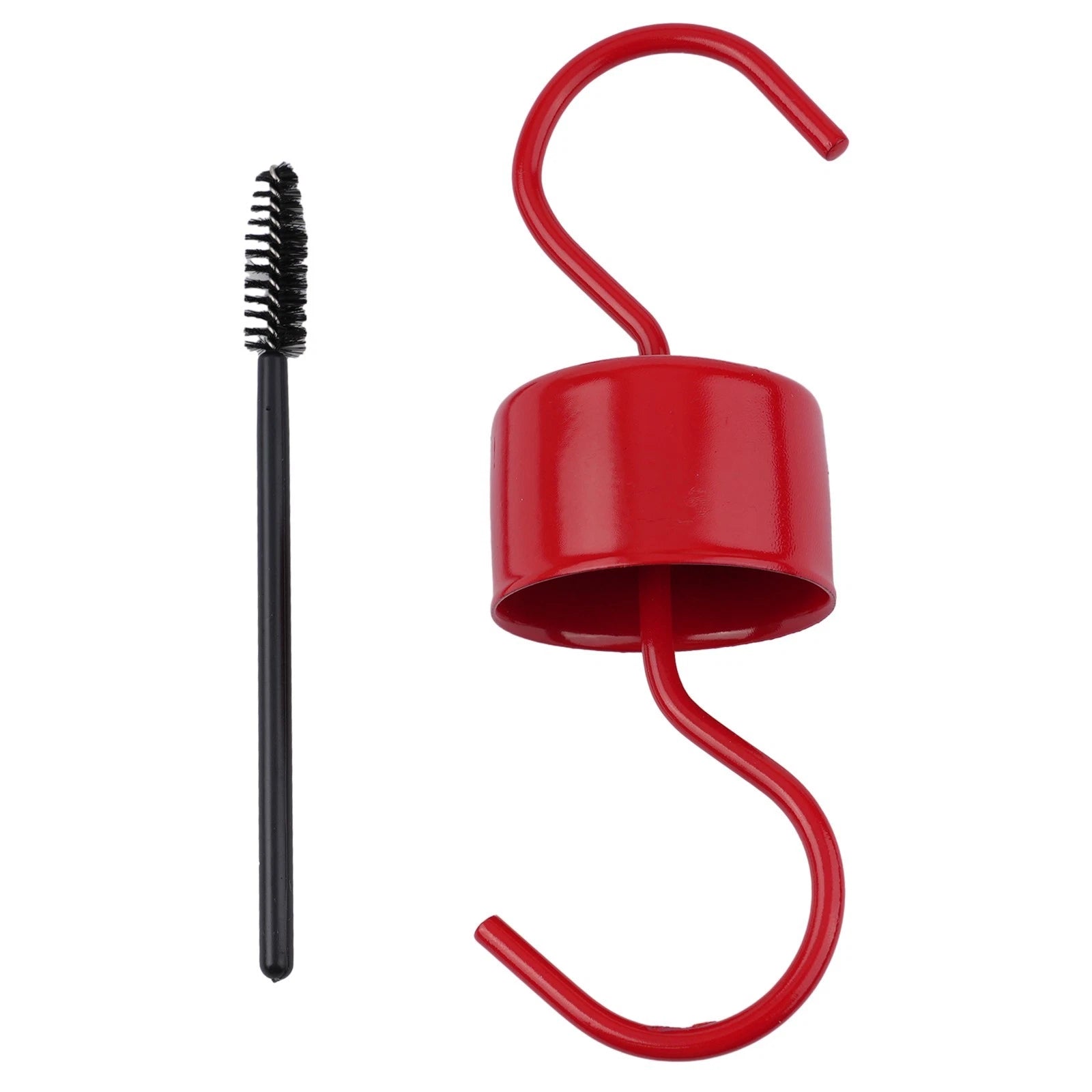 Red Metal Moat for Hummingbird Feeder with Additional Hooks