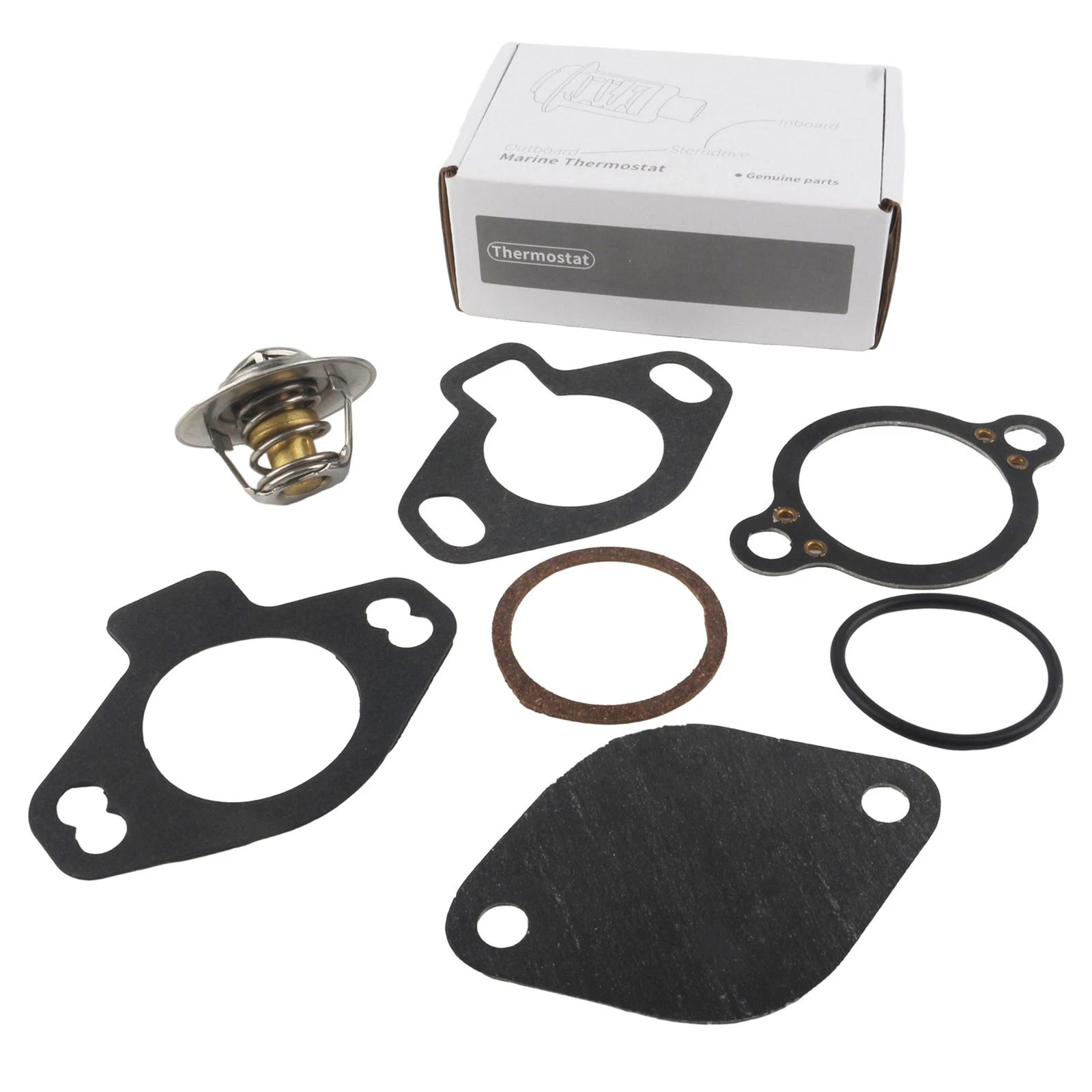 Thermostat Repair Kit for Mercury Mercruiser GM V6 V8 (4.3, 5.0, 5.7, 6.2, 7.4)