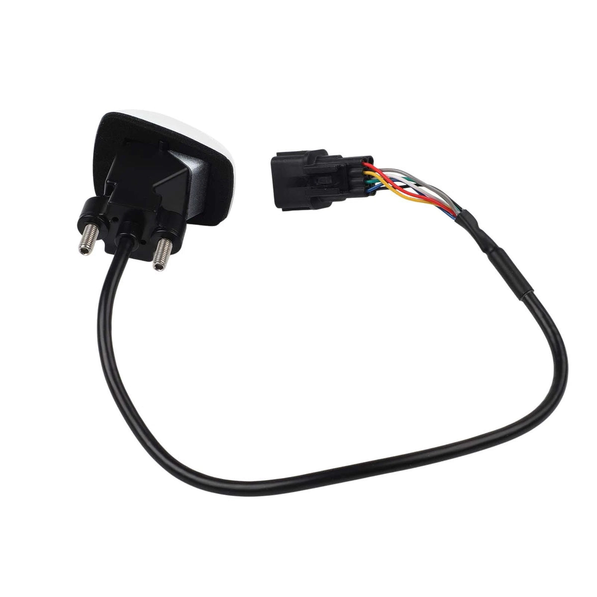 White Rear View Backup Camera for Hyundai i20 (2010–2020)