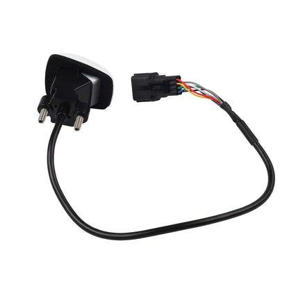 White Rear View Backup Camera for Hyundai i20 (2010–2020)