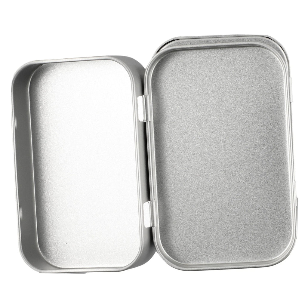 6x Metal Box Container for Cosmetics (Lip Gloss, Herbs)