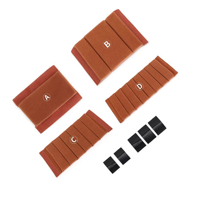 Set of 4 Camera Bag Case Dacron Insert Partition Divider Pads