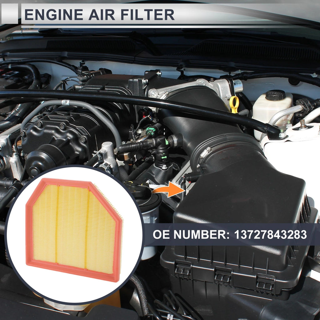 Engine Air Filter Replacement for BMW M2 3.0L (2019–2021)