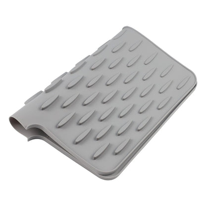 Non Slip Silicone Drain Pad for Kitchen Countertop (Universal Fit)