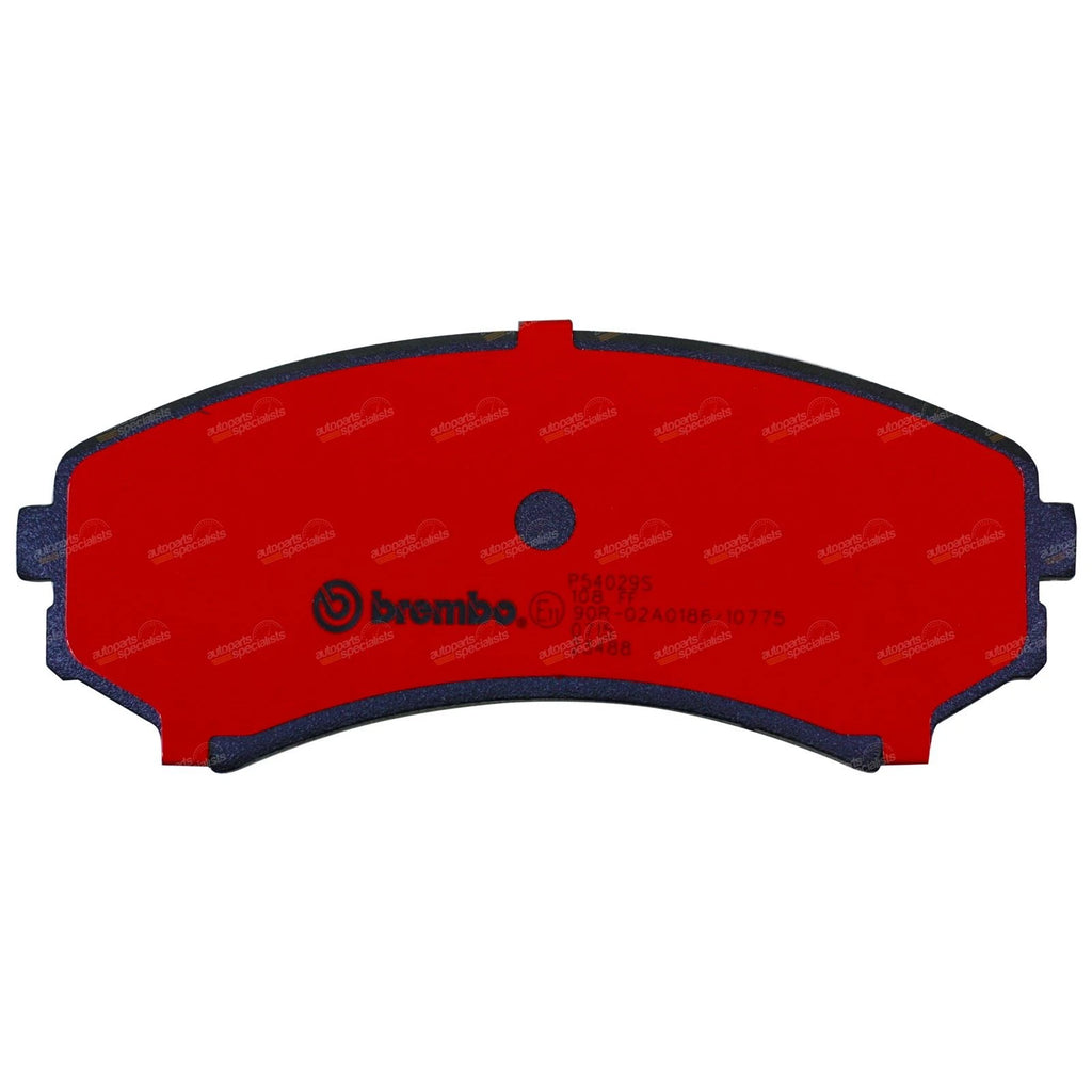 Brembo Front Disc Brake Pad Set for Mazda E1800 (2002–2005) RWD