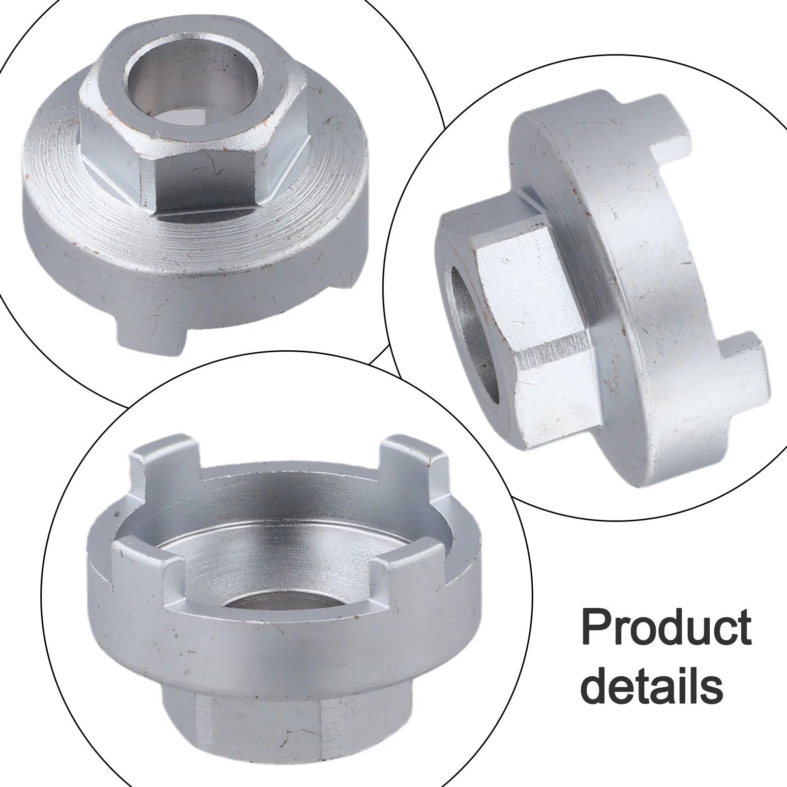 Flywheel Removal Tool for Single Speed Bicycle (4 Slot Design)