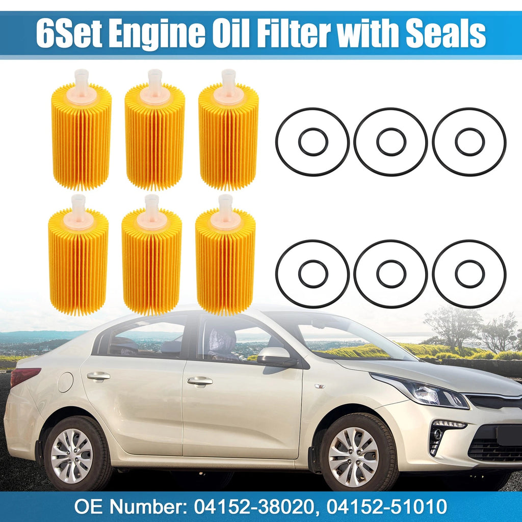 Engine Oil Filter Replacement Set for Toyota Tundra 6 (2007–2021)