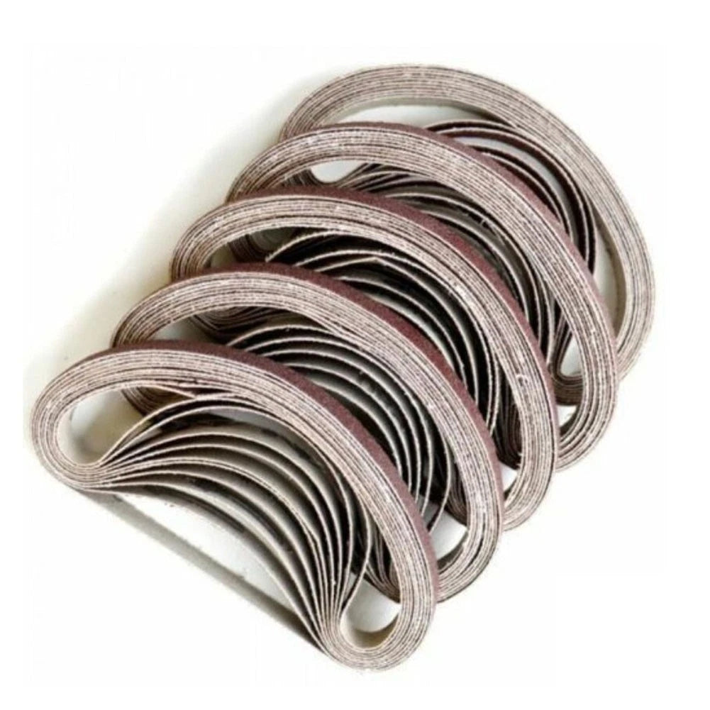 Sanding Belts for Belt Sander (50 Abrasive Bands)