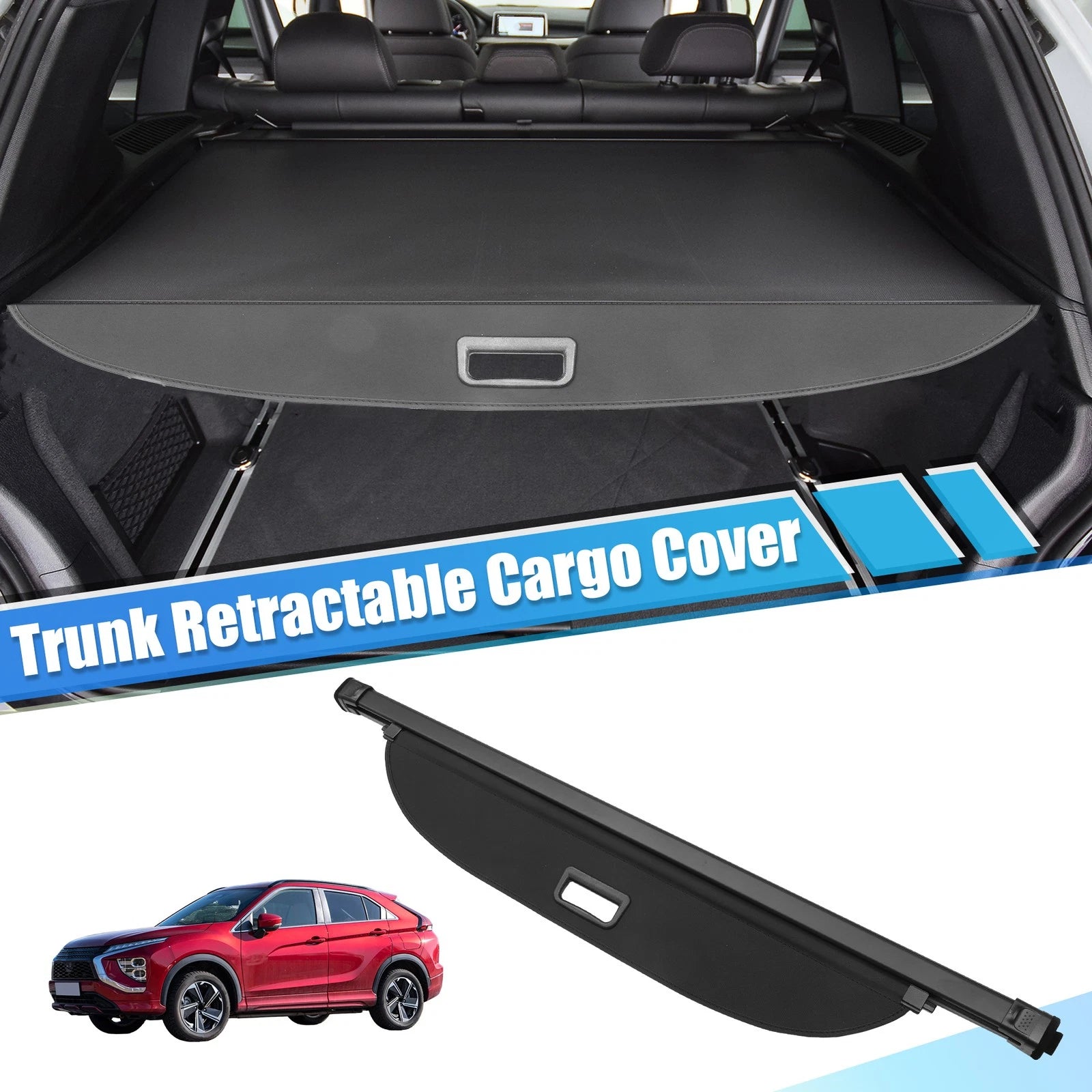 Retractable Cargo Cover for Mitsubishi Eclipse Cross (2018–2023)