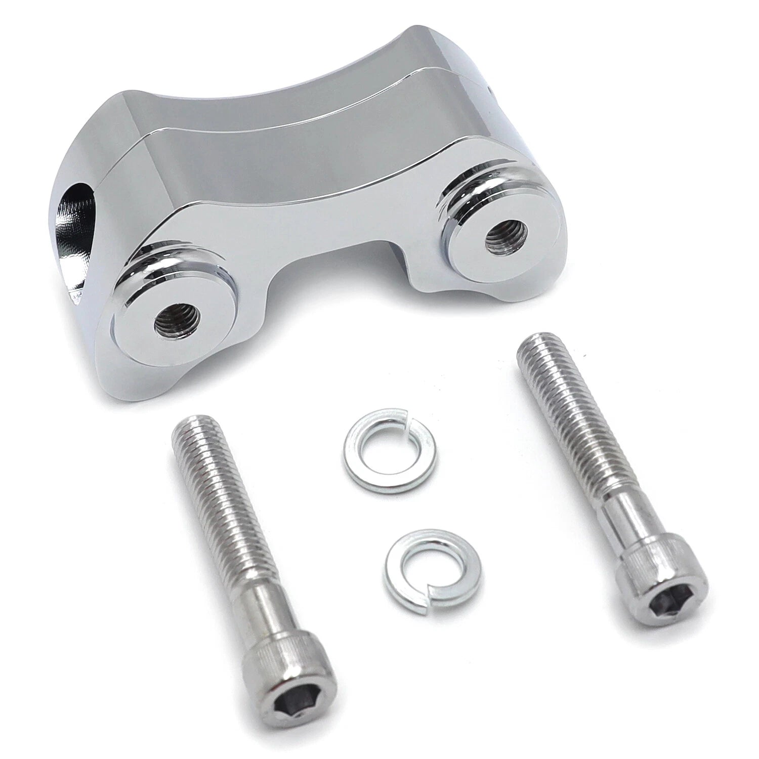 Chrome Handlebar Riser 1 1/4" for Harley-Davidson (1997–Present)