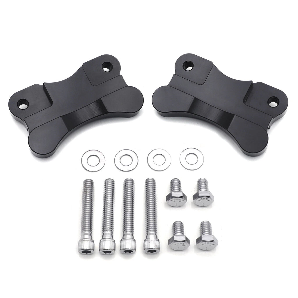 Fender to Fork Adapter Mount Bracket for Harley FLST (1986–2014)