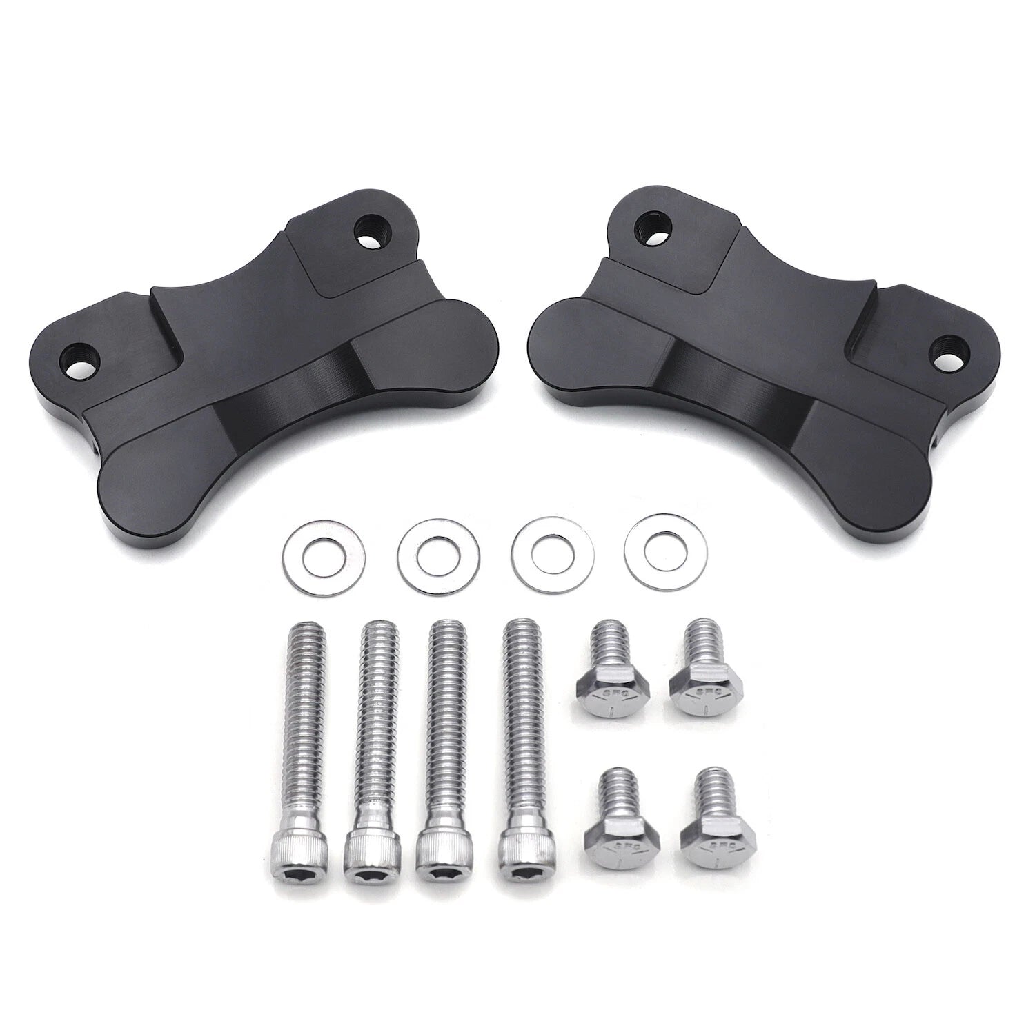 Fender to Fork Adapter Mount Bracket for Harley FLST (1986–2014)