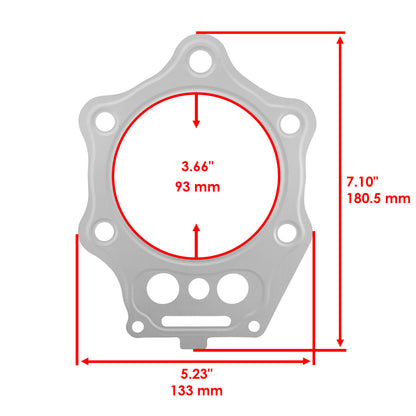 Cylinder Head Gasket Replacement for Honda TRX500TM Foreman 500 (2005–2006)