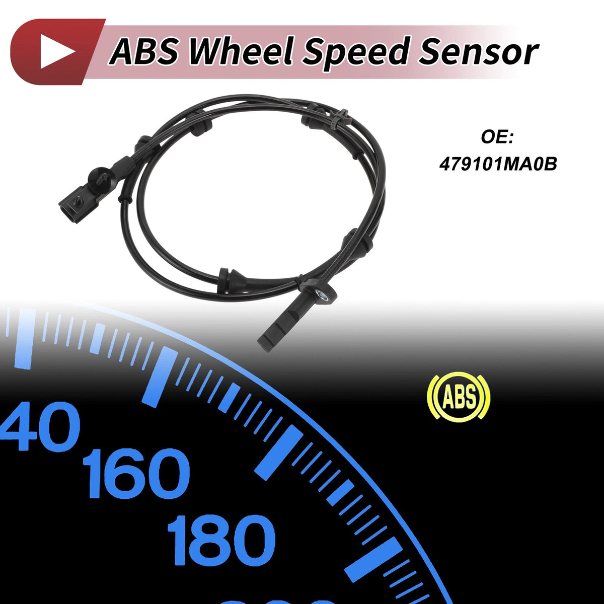 ABS Wheel Speed Sensor No. 479101MA0B for Infiniti EX35 M37 M56 (2008–2013)