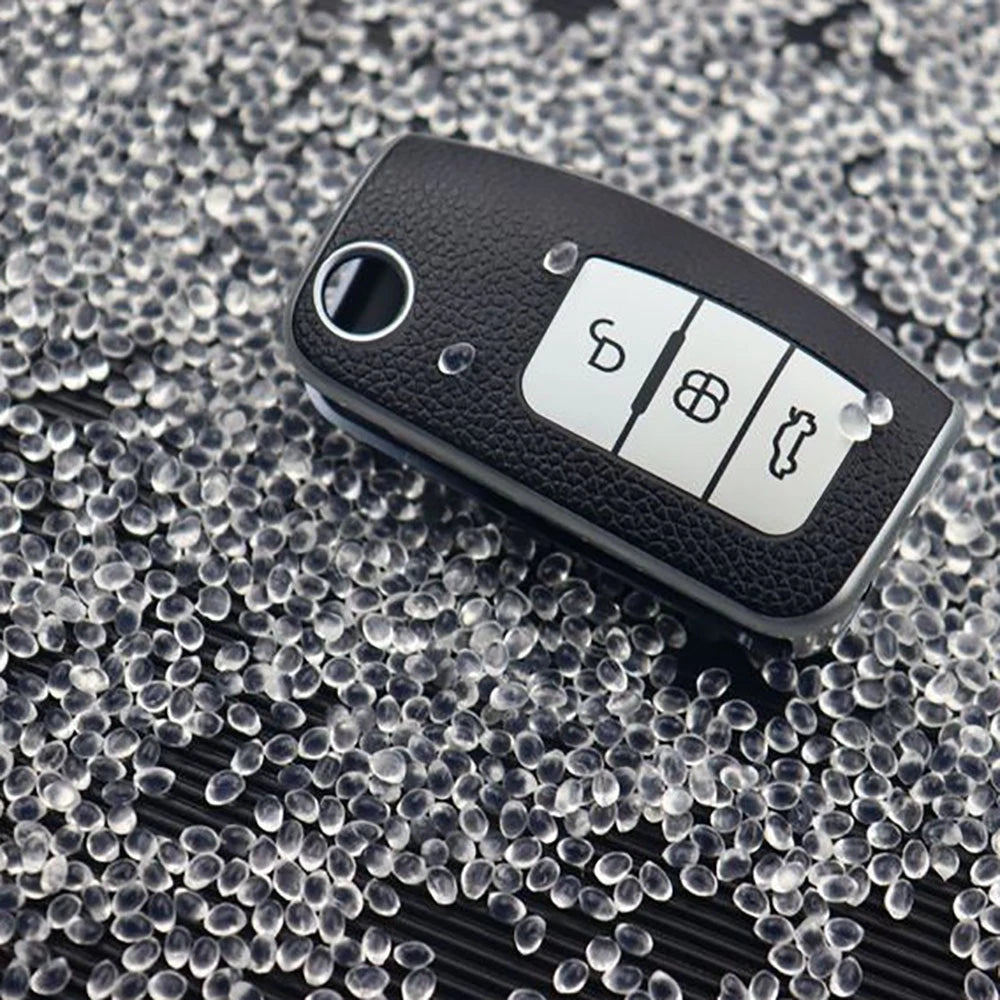 Silver Texture Key case for Ford Focus 2 C-MAX Remote Key Vehicle Accessories