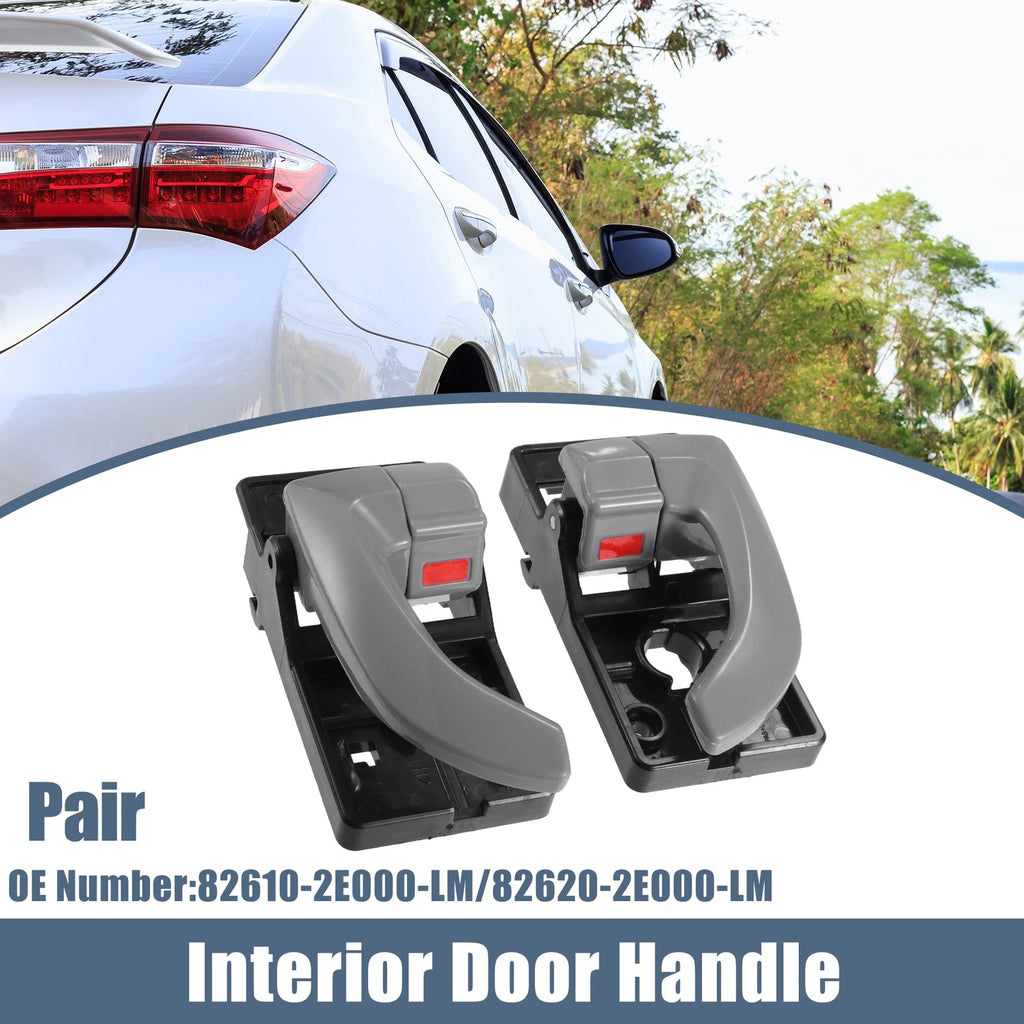 Interior Door Handle Pair Left Right for Hyundai Tucson (2005–2009)