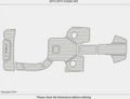 EVA Pad for Cobalt 242 Swim Platform Cockpit (2013)