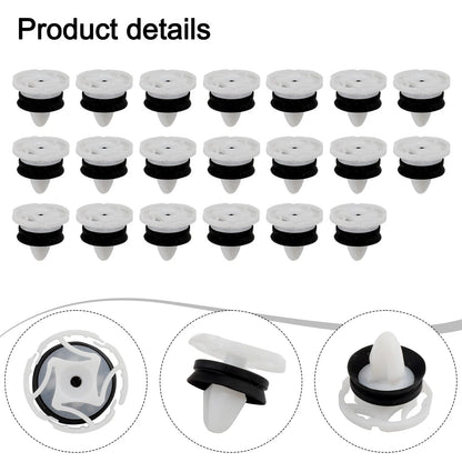 Set of 20 Interior Panel Trim Clips for Renault