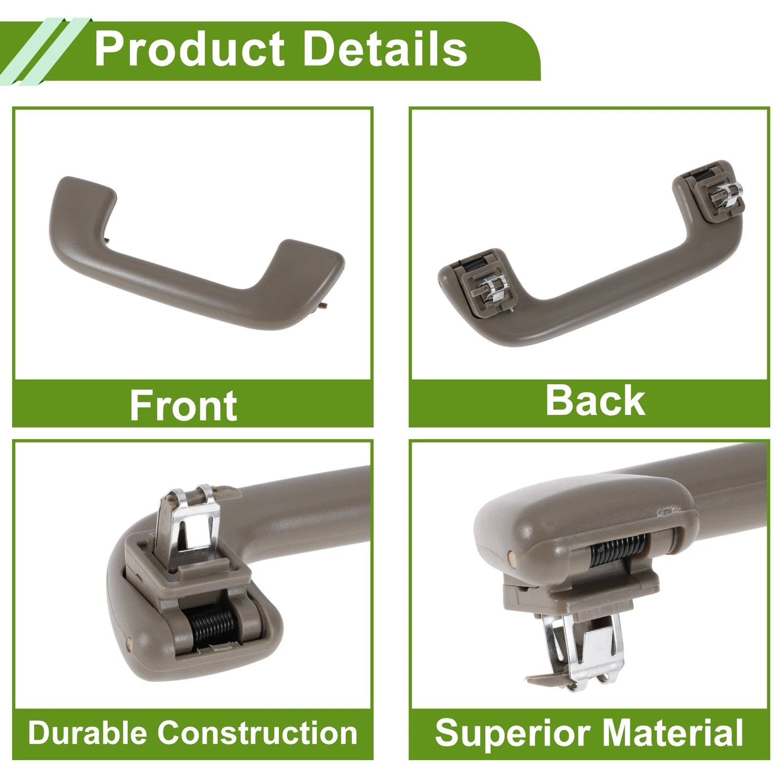 1Pc A Pillar Grab Handle for Toyota Corolla (2009–2013) ABS Beige