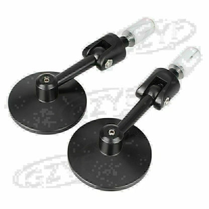 Universal 7/8'' Round Rear View Handlebar Mirrors for Honda Suzuki Kawasaki
