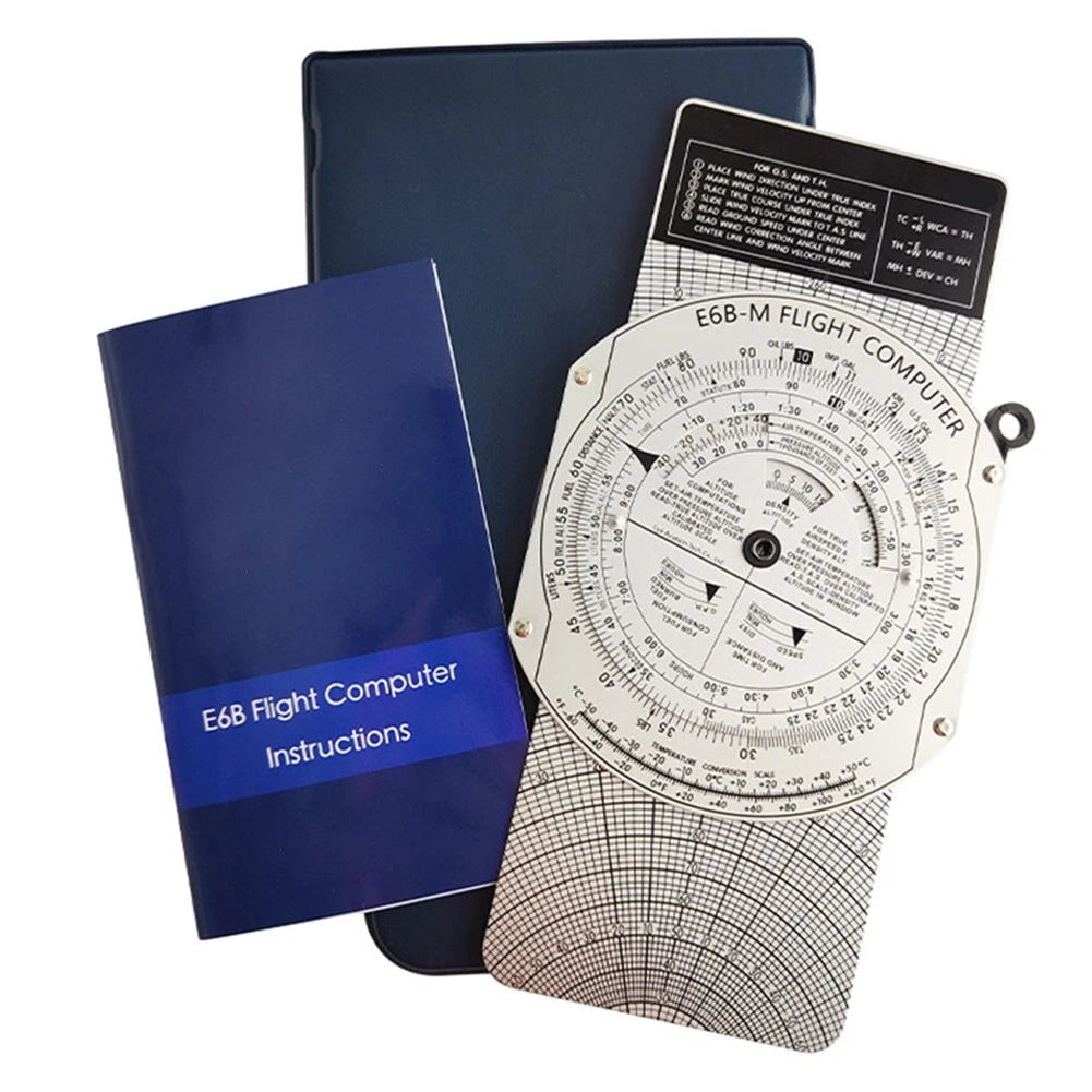E6B Circular Slide Rule for Flight Training Pilots