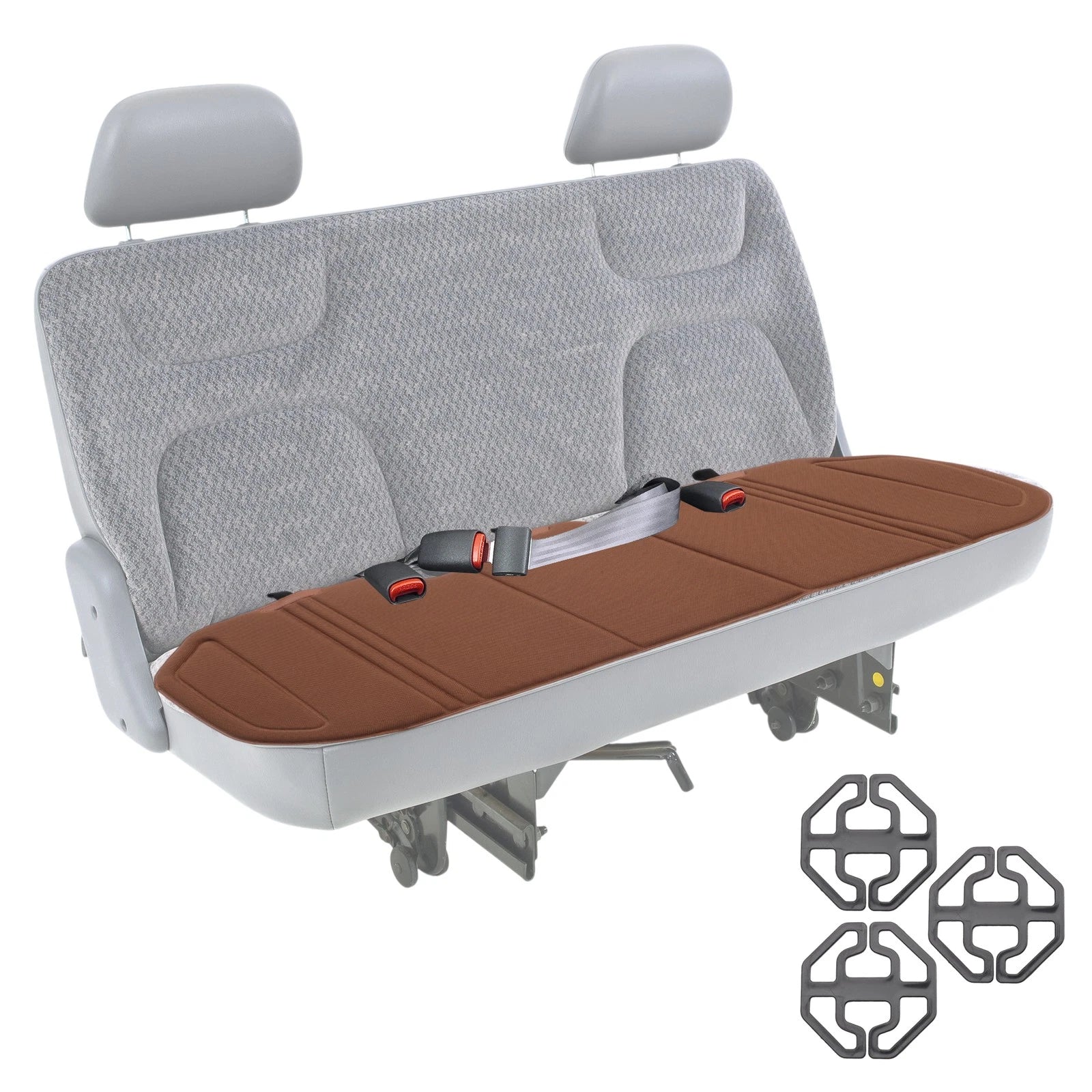 Back Seat Cover for Universal Fit Vehicles (Polyester, Non-Slip)
