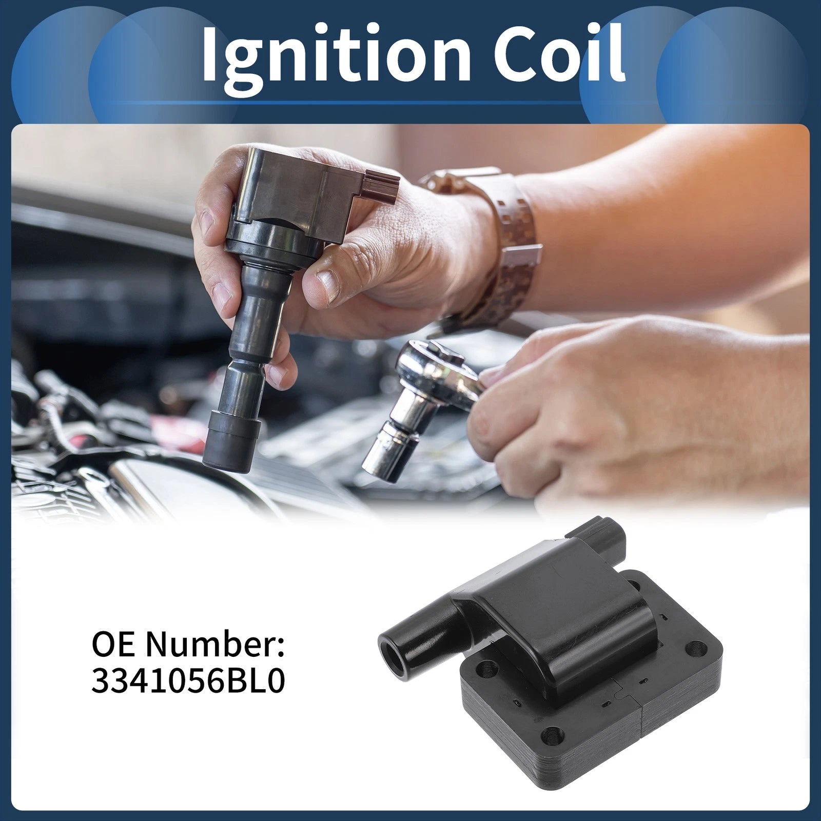 Ignition Coil Pack No. 3341056BL0 for Suzuki Sidekick (1991–1995)