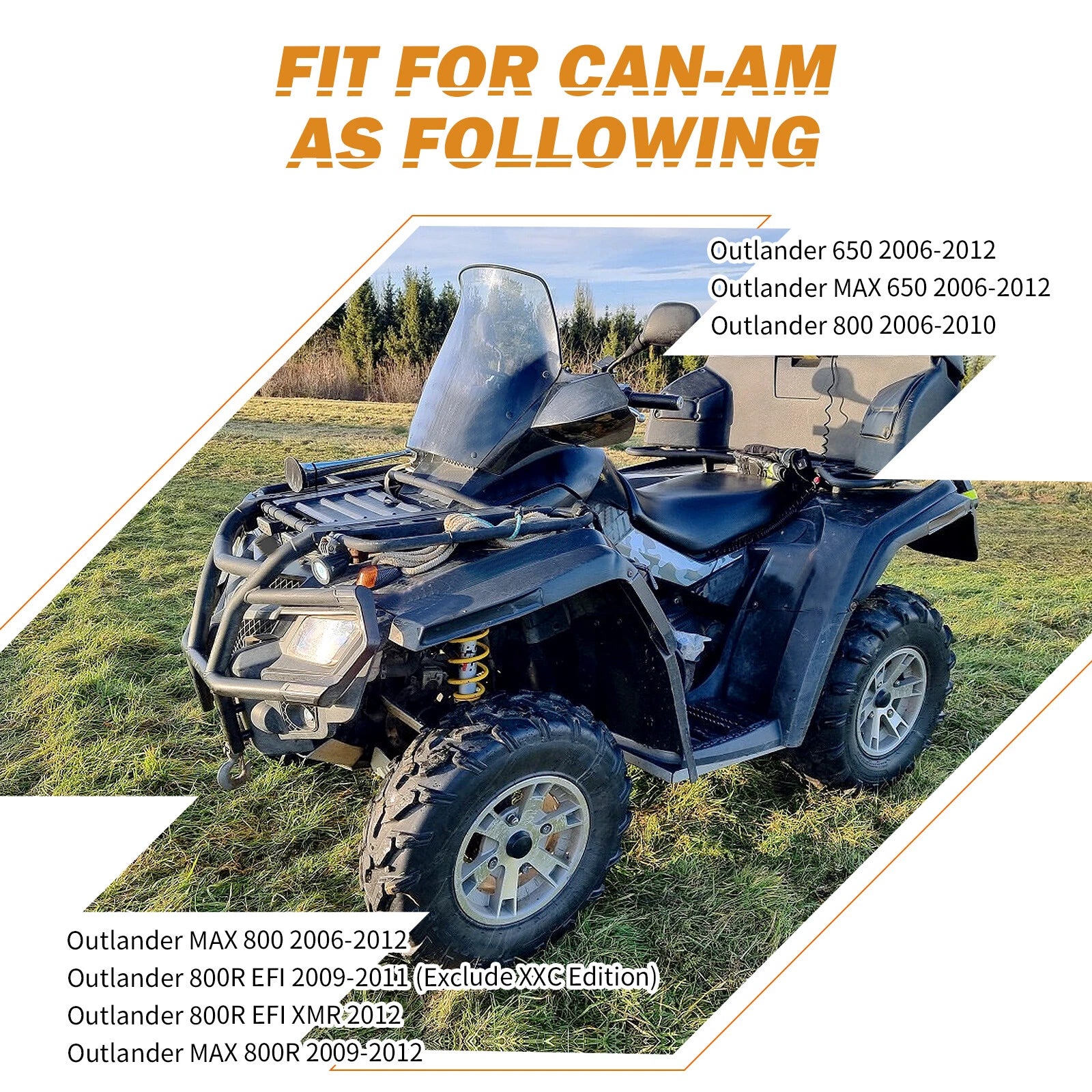 Ball Joint Kit for Can-Am Outlander 650 800 800R (706200653, 706200444)