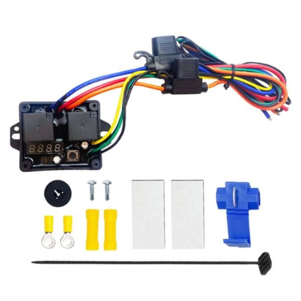 Digital Temp Fan Controller Kit for Adjustable Temperature Vehicles