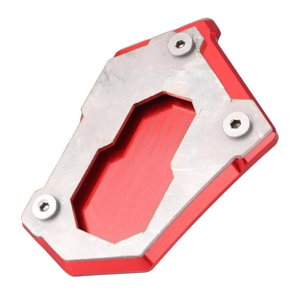 Side Stand Kickstand Plate Pad for BMW R1200GS LC (2013–2016) Red