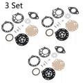 Set of 3 Carburetor Gasket Kit for Zama RB-42 Stihl 08 08S 070 090 TS350 TS360