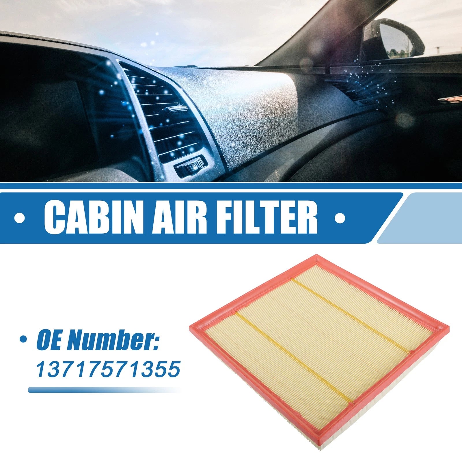 Cabin Air Filter Replacement for BMW 530i L4 2.0L (2018–2020)