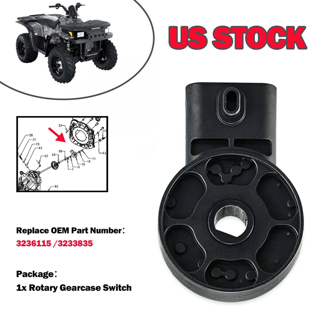 Rotary Gearcase Switch 6 Pin for Polaris ATP Sportsman Ranger Scrambler Hawkeye