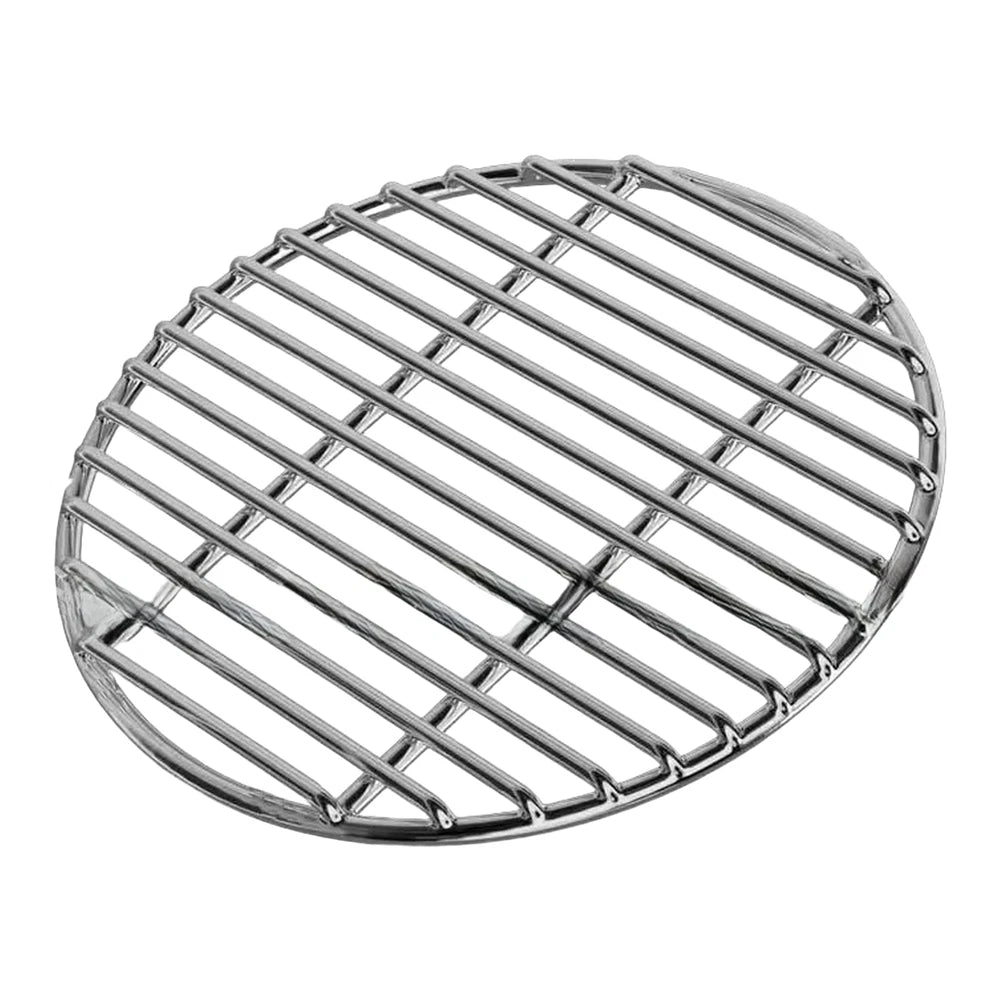 38cm Round Stainless Steel BBQ Grid for Grilling Baking Roasting