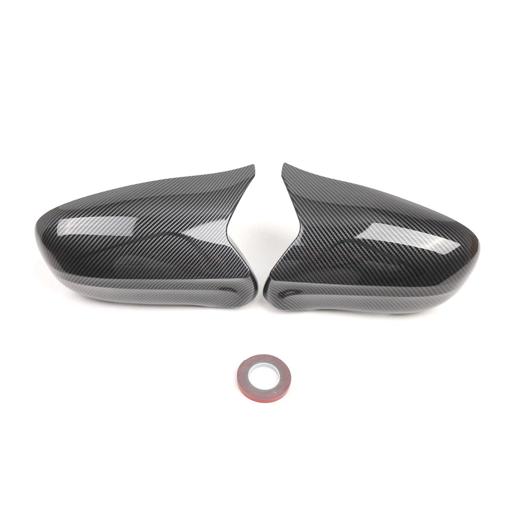 Pair Carbon Look Side Mirror Cover Caps for Lexus IS250 IS350 (2006–2012)