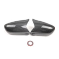 Pair Carbon Look Side Mirror Cover Caps for Lexus IS250 IS350 (2006–2012)