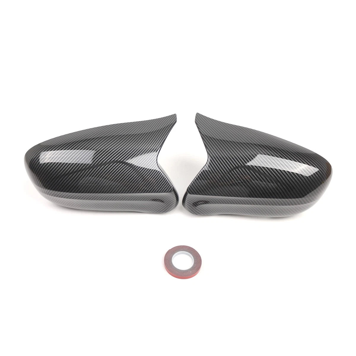 Pair Carbon Look Side Mirror Cover Caps for Lexus IS250 IS350 (2006–2012)