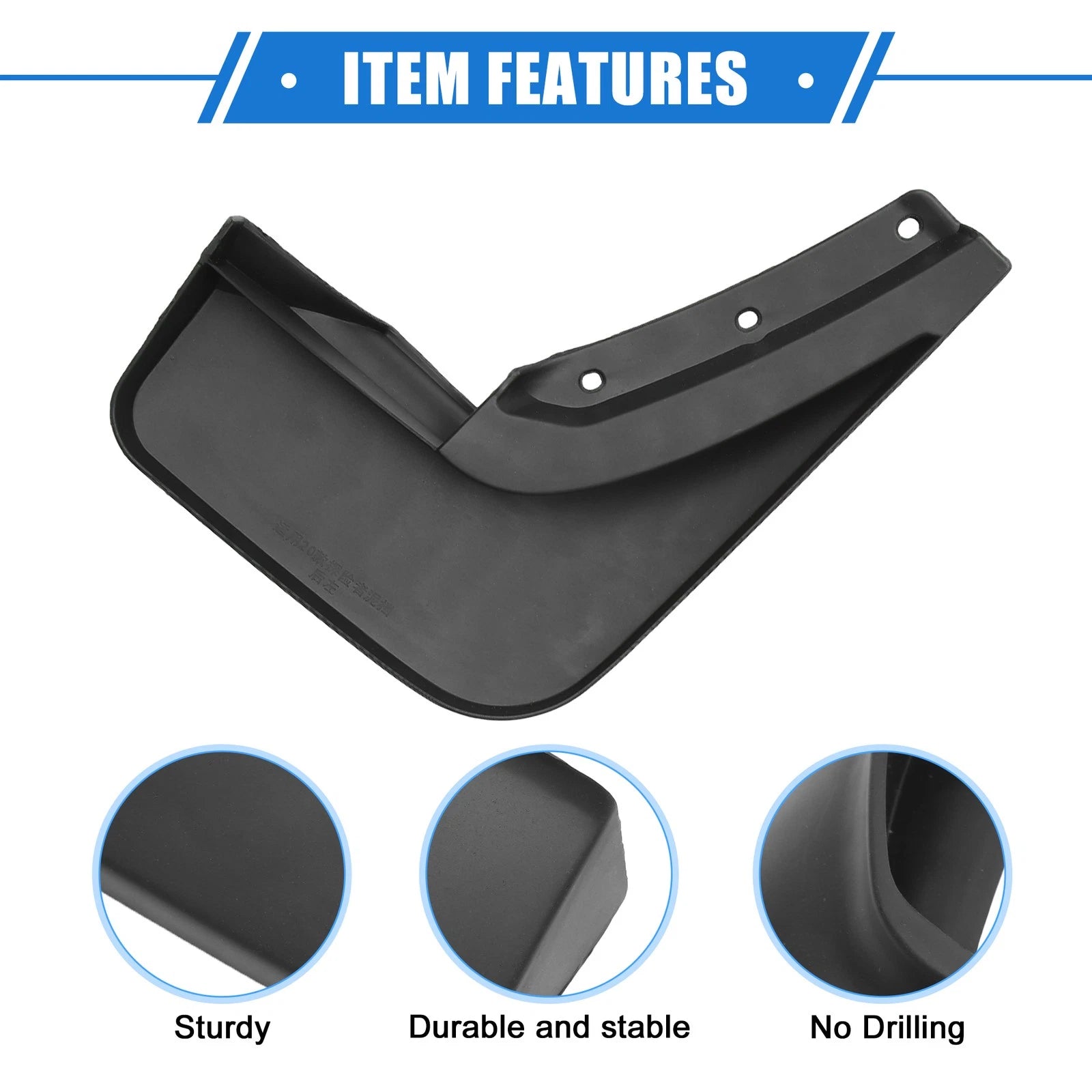 Mud Flaps Kit for Ford Explorer (2020–2024) Front Rear Splash Guards