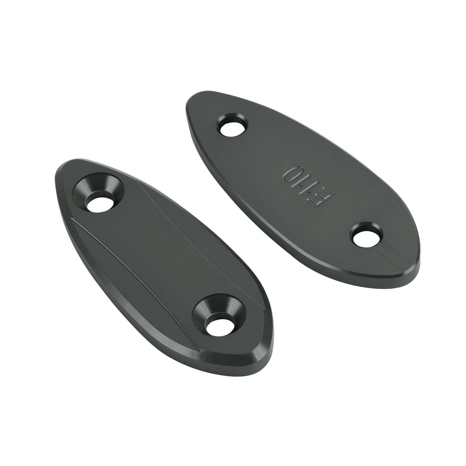 Mirror Block Off Plates for Kawasaki Ninja 250 300 400 650 (2013–2022)