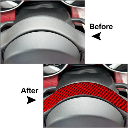 Steering Wheel Strip Cover Trim for Alfa Romeo Giulia (2017–2019)