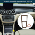 Center Console Panel Sticker Replacement for Mercedes-Benz GLA GLB EQA EQB (2020–2023)