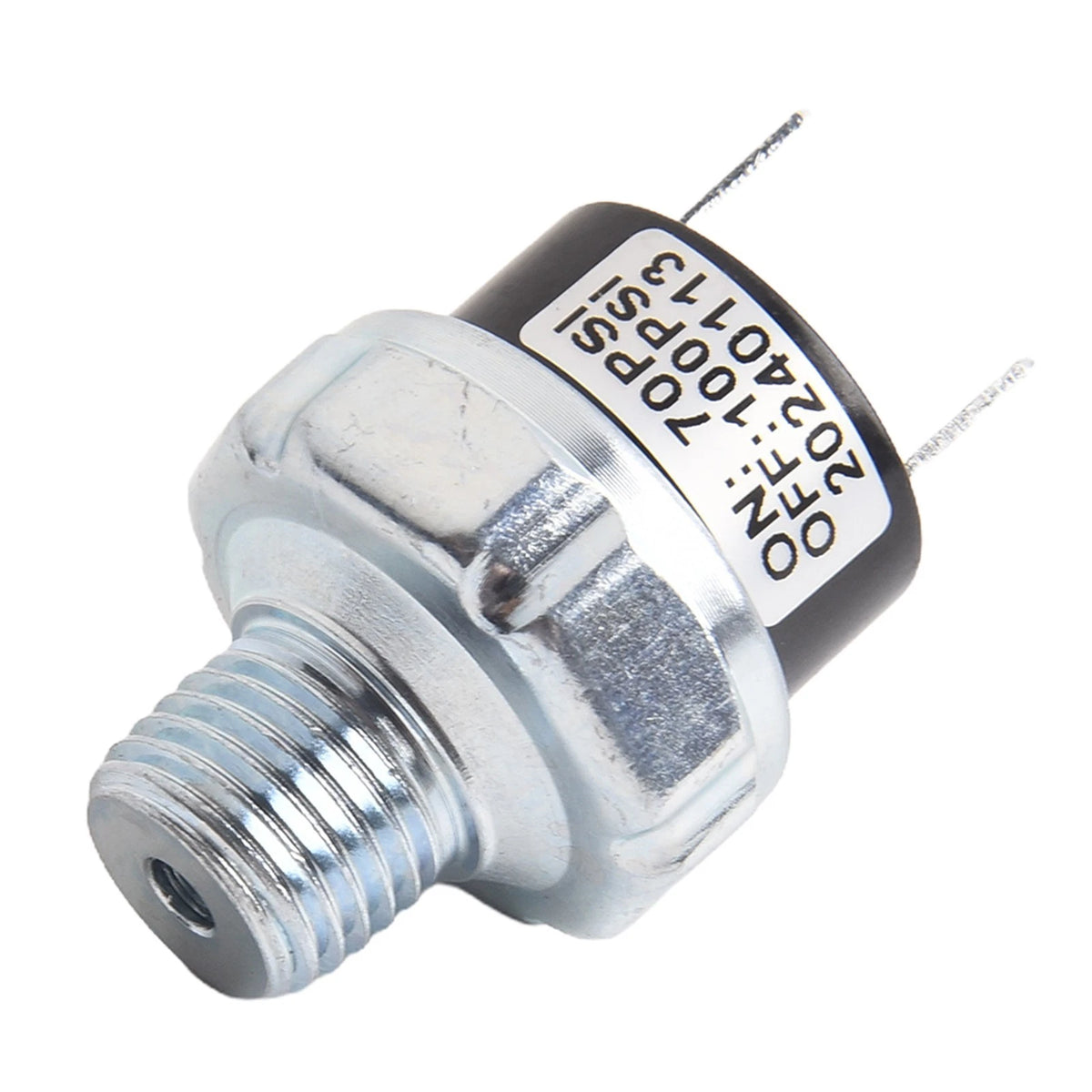 Pressure Switch for 1/4" NPT Aluminum Alloy (Silver Color)