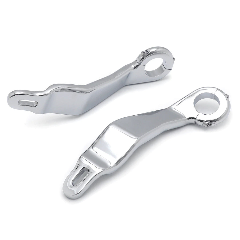 Chrome Fairing Support Bracket Mount Kit for Harley Road Glide FLTRX (2015–2022)