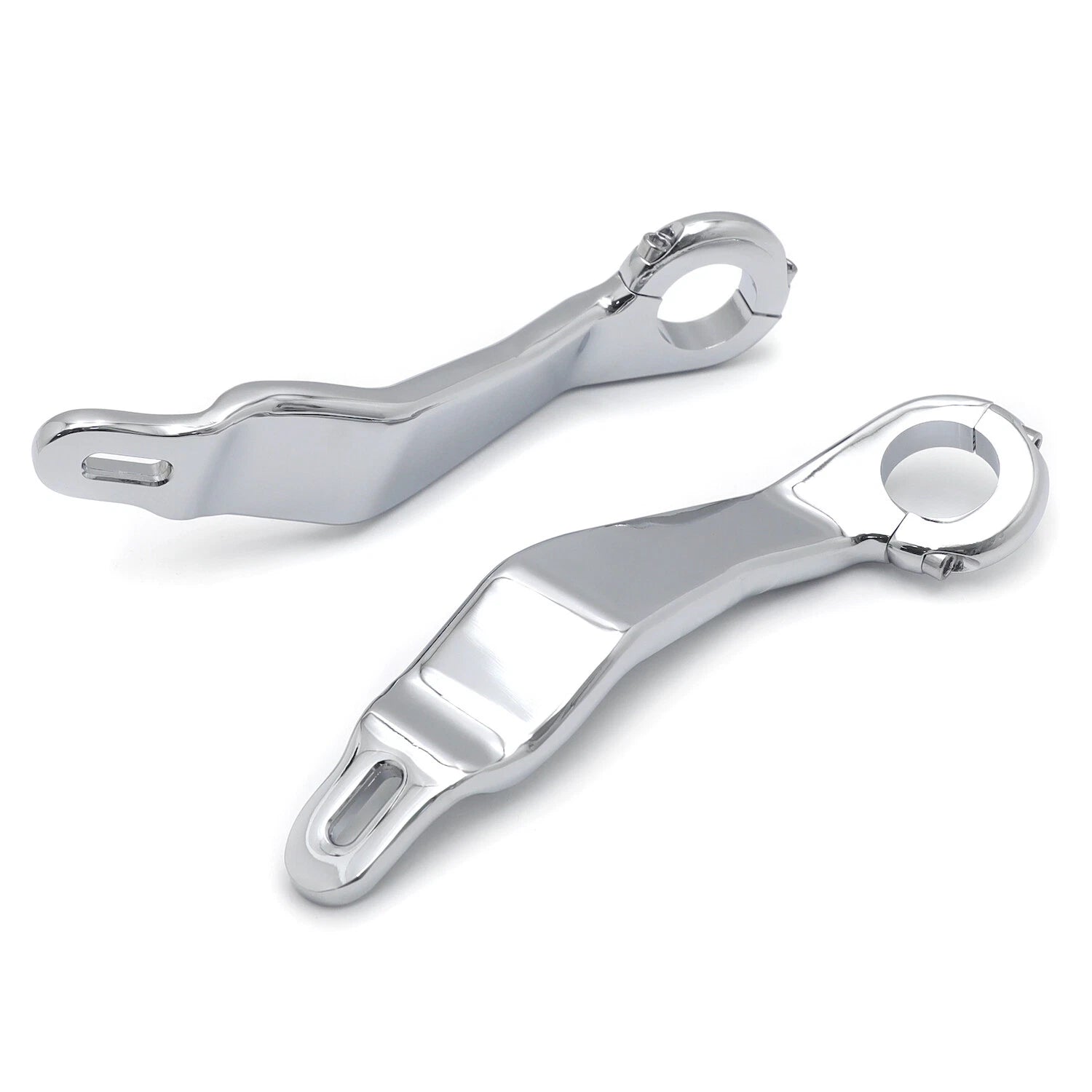 Chrome Fairing Support Bracket Mount Kit for Harley Road Glide FLTRX (2015–2022)