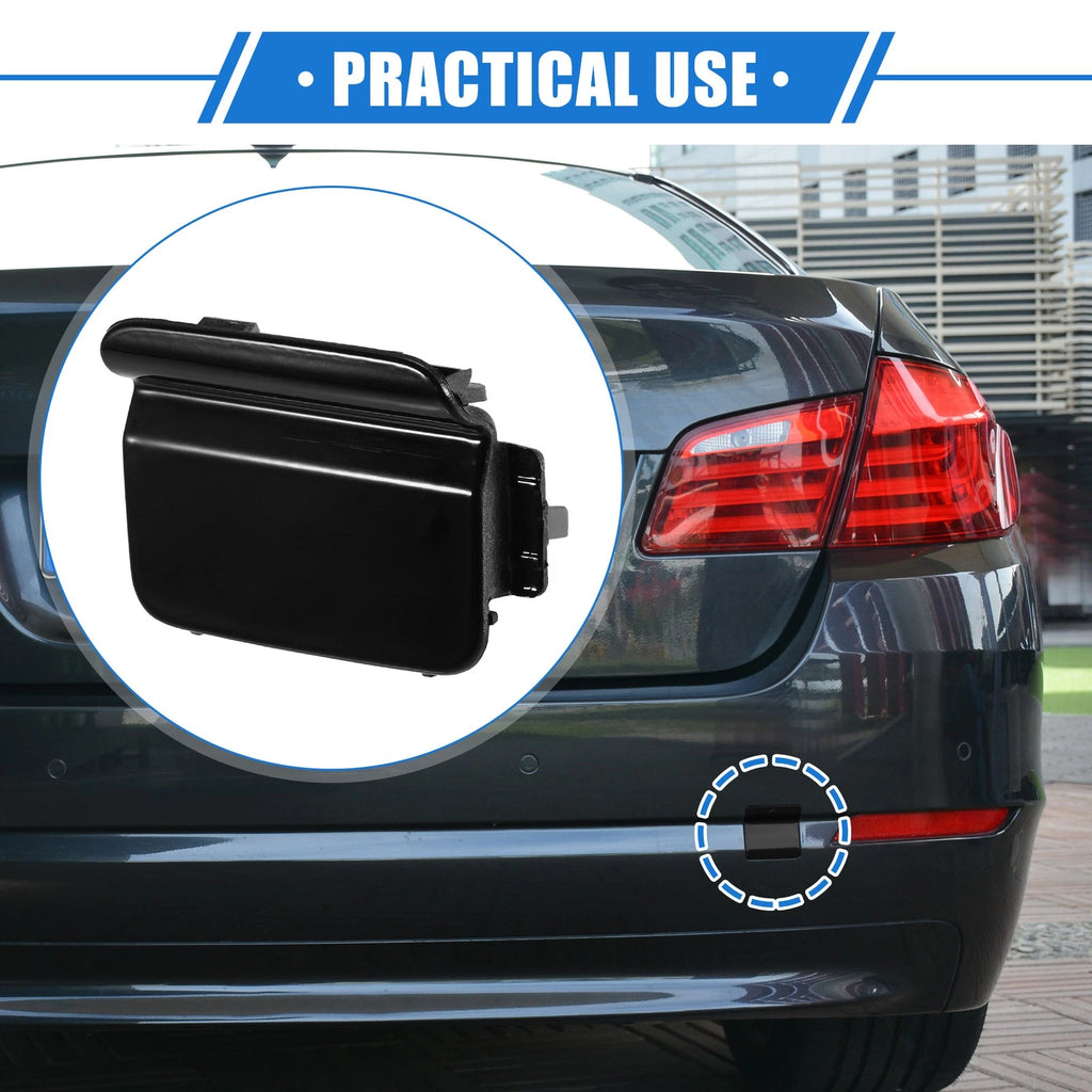 Rear Tow Eye Hook Cover Replacement for BMW 550i 528i 535i (2008–2010)