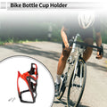 Water Bottle Cup Holder for Motorcycle Bicycle Black Red Plastic Universal