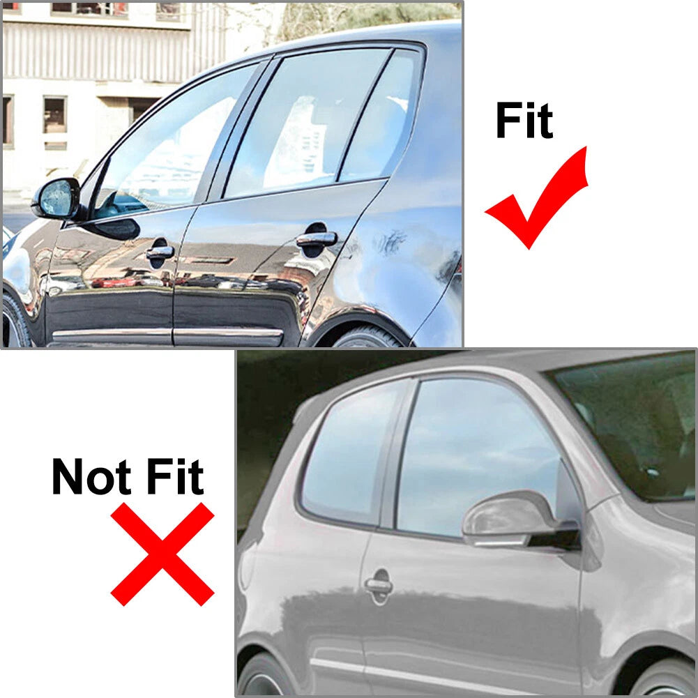 Rear Window Louver Shutter Cover Trim for VW Golf MK5 (2004–2008)